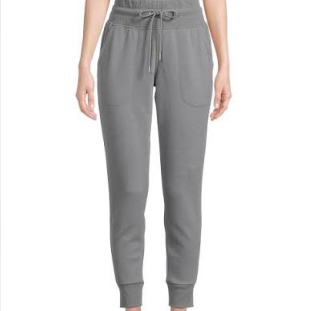 In Good State Gray Microfiber Joggers